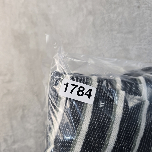 NWT Hurley Pullover Hoodie Mens Medium Striped Blue Green White New - Picture 10 of 10